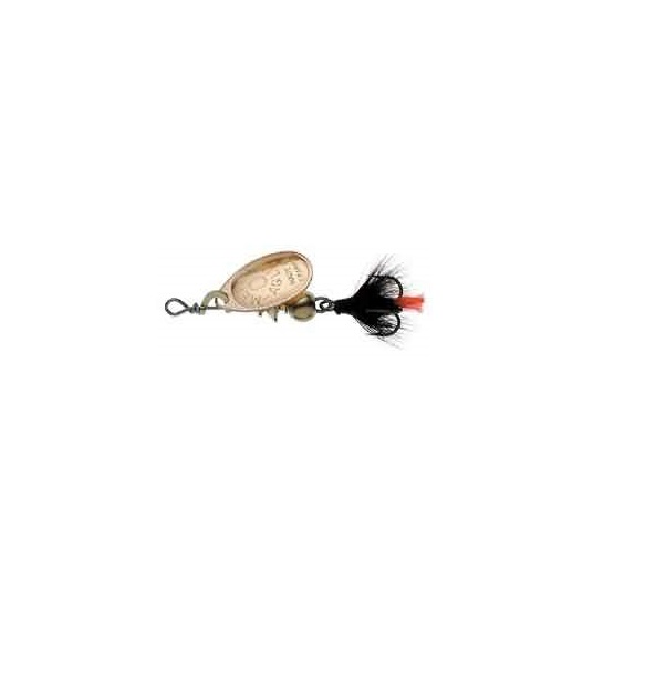 

Блесна вращающаяся Mepps Aglia Mouche 1 Copper/Black fly, Черный;розовый