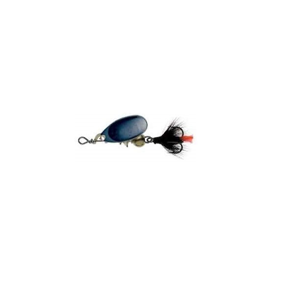 

Блесна вращающаяся Mepps Aglia Mouche 0 Black/Black fly, Черный, Aglia Mouche