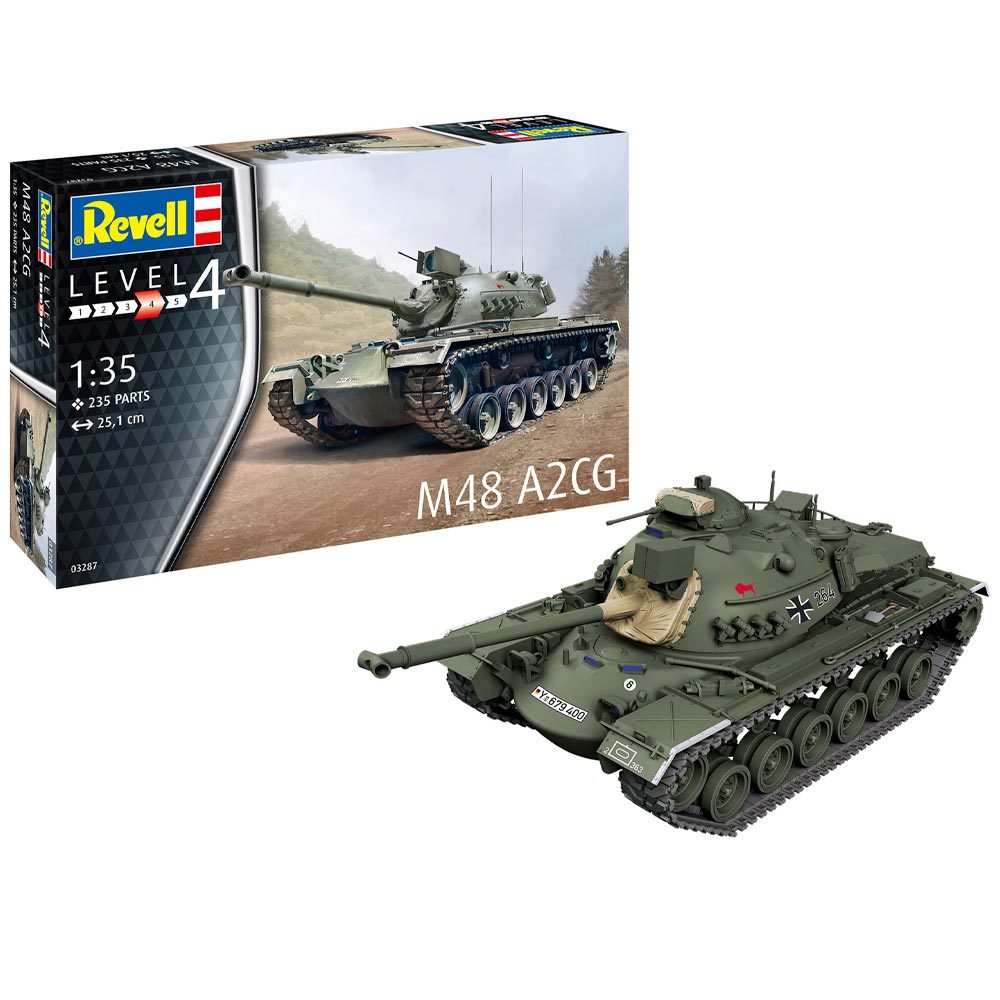 фото Сборная модель revell танк m48 a2cg