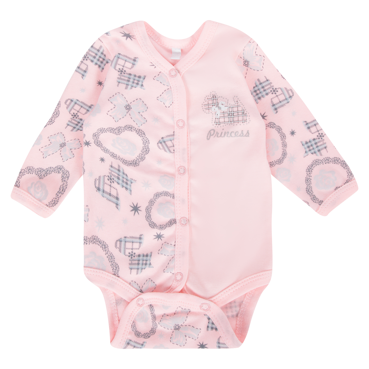 

Боди Leader Kids Принцесса розовый р.68, GL001003065