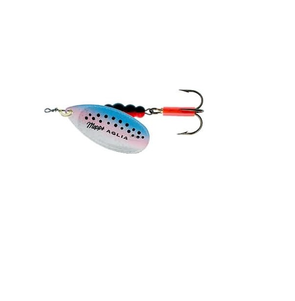 

Блесна вращающаяся Mepps Aglia Fluo Micropigments Trout 5 Rainbo