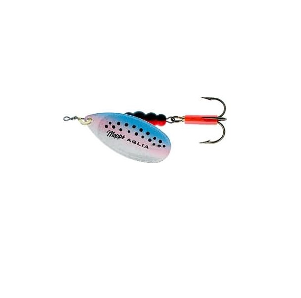 

Блесна вращающаяся Mepps Aglia Fluo Micropigments Trout 4 Rainbo