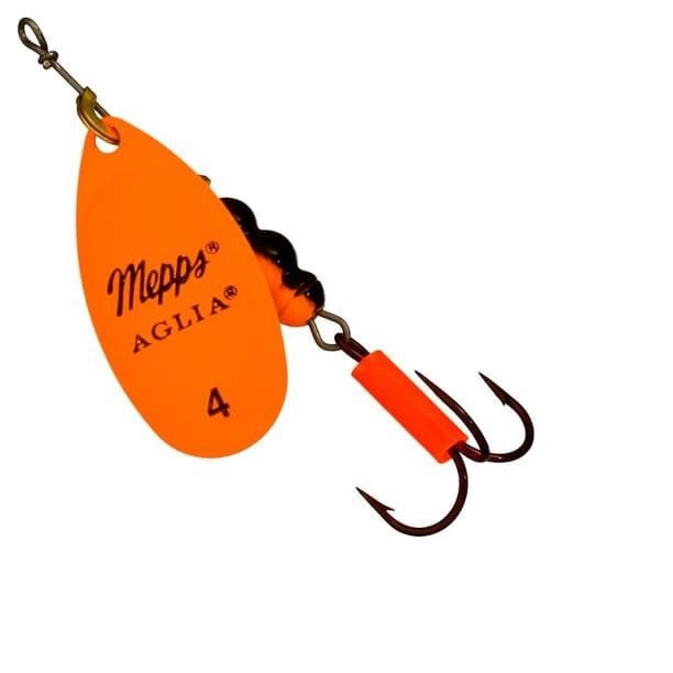 

Блесна вращающаяся Mepps Aglia Fluo 4 Orange, Оранжевый