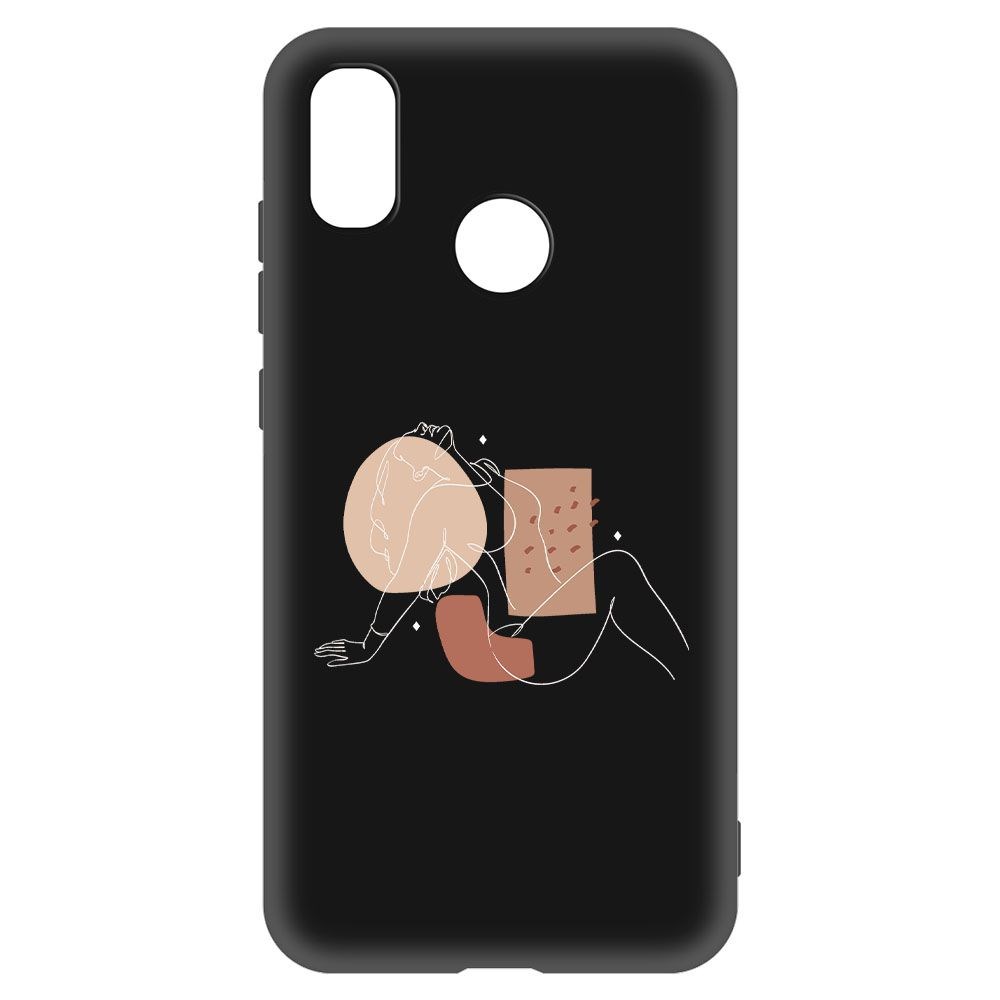 

Чехол-накладка Krutoff Soft Case Чувственность для Xiaomi Mi 8 черный