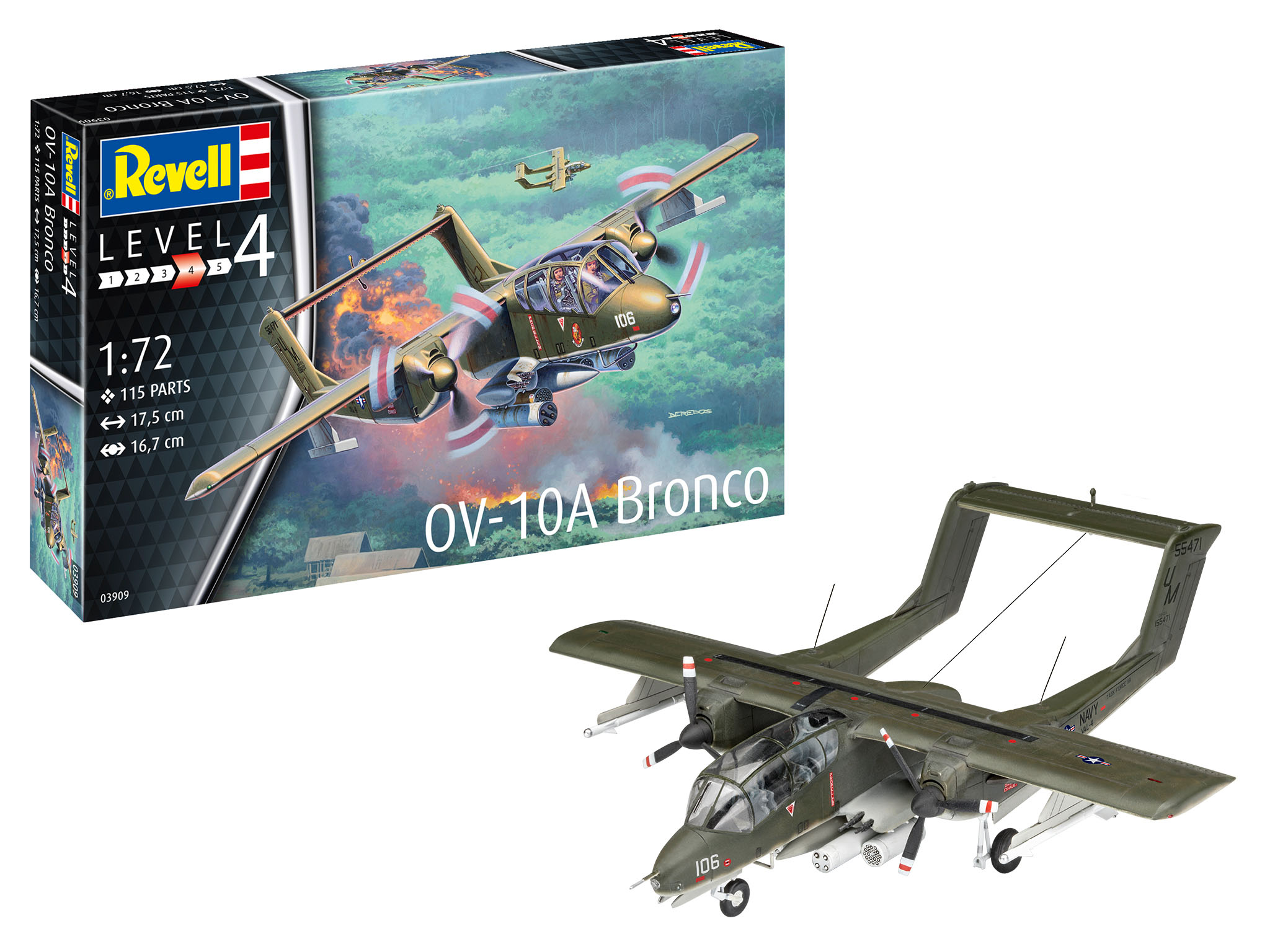 

Сборная модель Revell OV-10A Bronco