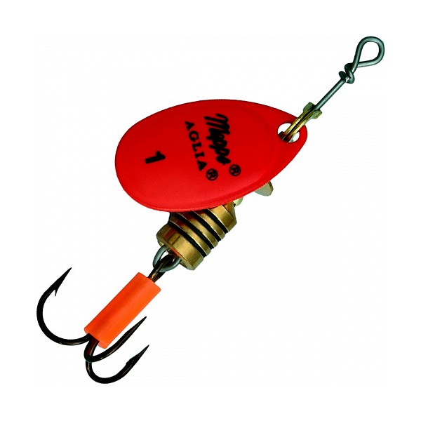 

Блесна вращающаяся Mepps Aglia Fluo 1 Red, Красный