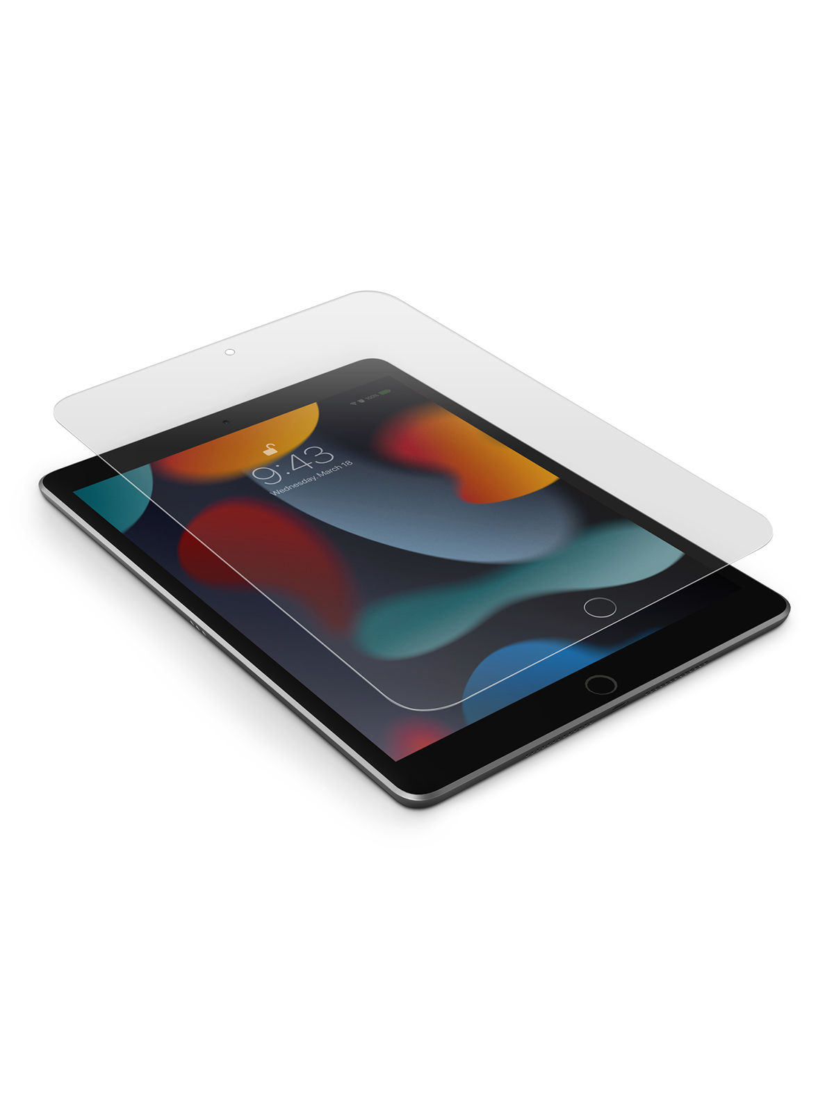 Стекло Uniq для iPad 10.2 (2019/21) OPTIX Matte Clear