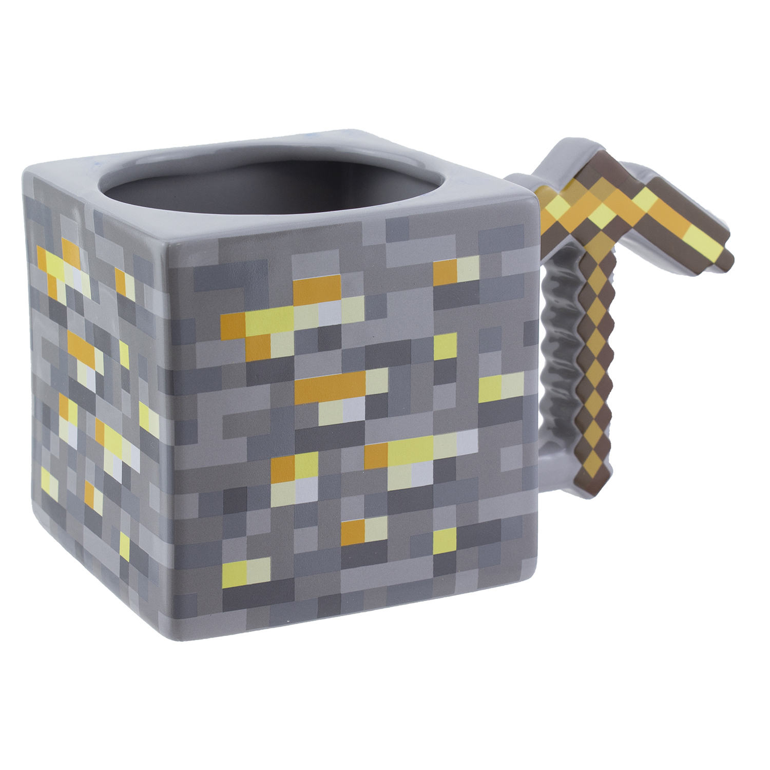 фото Кружка paladone minecraft: gold pickaxe, 550мл (pp8776mcf)