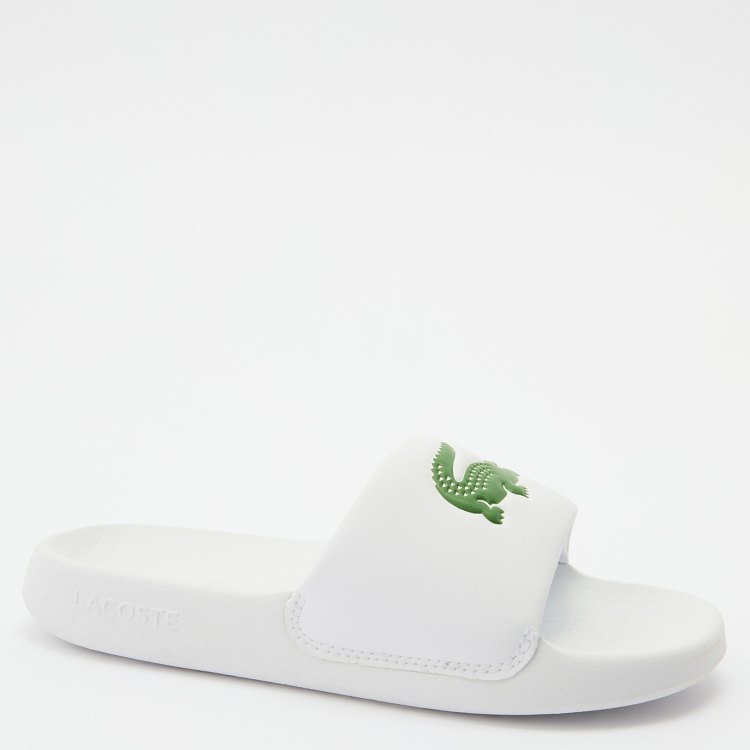 

Сланцы женские Lacoste 745CFA0002 белые 38 EU, Белый, 745CFA0002
