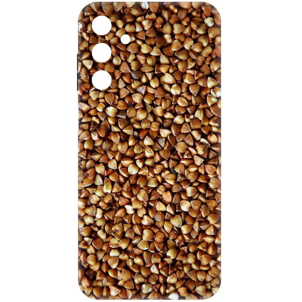 

Чехол-накладка Krutoff Soft Case Гречка для Samsung Galaxy A15 4G (A155) черный