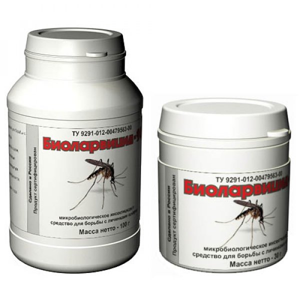 Защита от насекомых / Уничтожитель личинок комаров биологический 