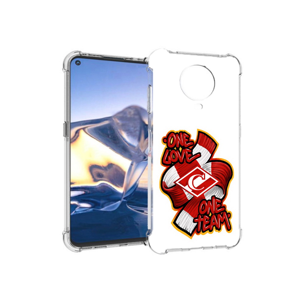 

Чехол MyPads Tocco для Nokia G10 ФК спарак 1 любовь (PT171673.98.184), Tocco