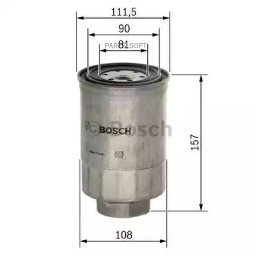 

BOSCH Фильтр топливный BOSCH F026402025
