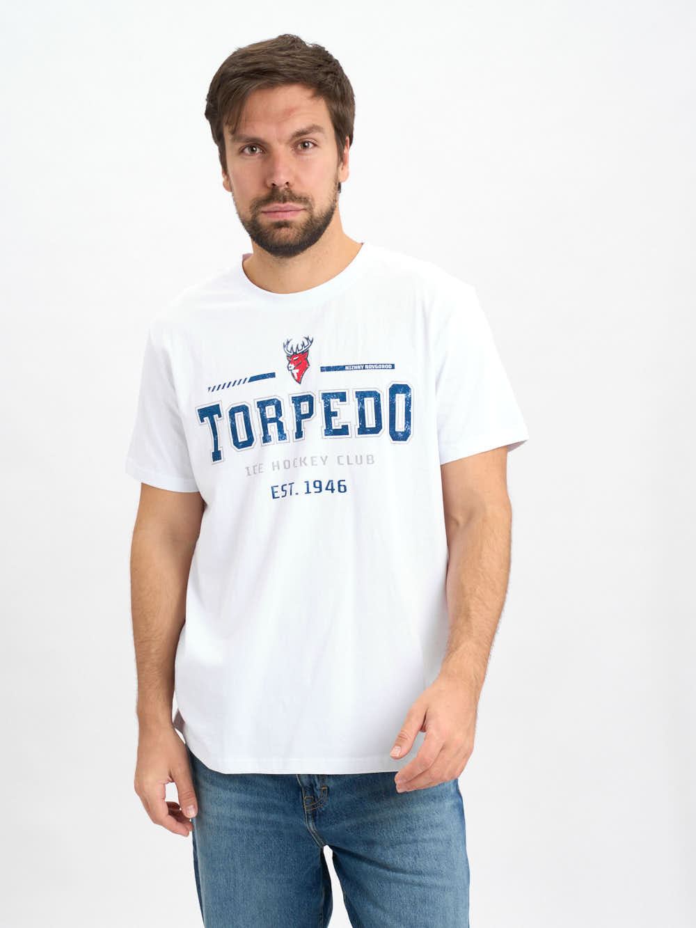 

Футболка мужская Atributika&Club Торпедо 310920 белая 2XL, Белый, Торпедо 310920