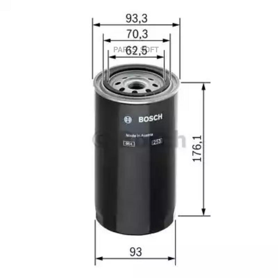 

BOSCH Фильтр топливный BOSCH 1457429676