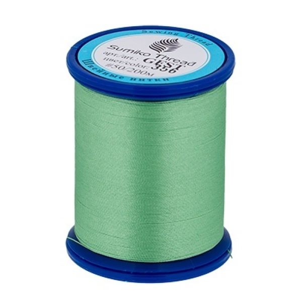 

Нитки SumikoThread 219 я, 200 м, №356 светлый зеленый