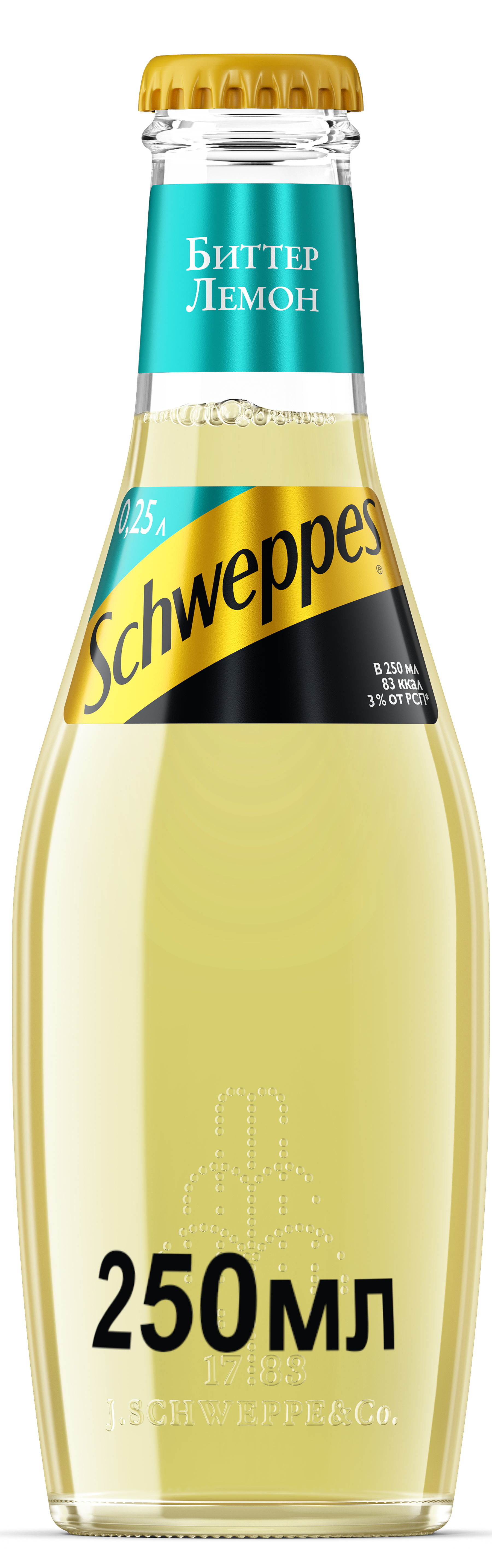 фото Газированный напиток schweppes биттер лемон 0,25 л