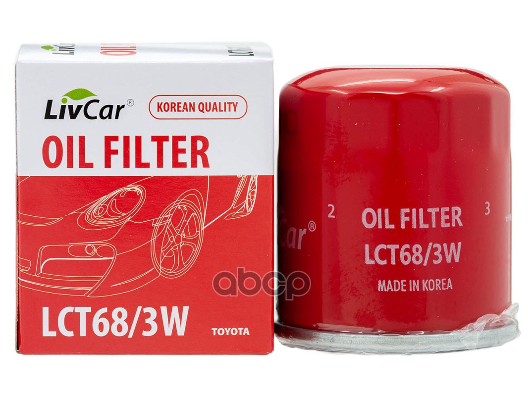 

Фильтр Масляный Livcar Oil Filter Lct68/3w / (C-110) LivCar арт. LCT683W