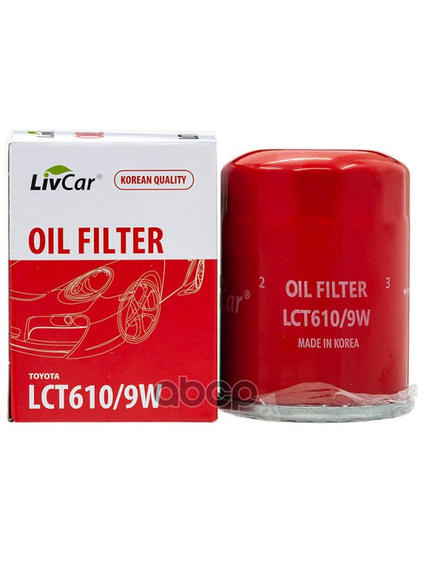 

Фильтр Масляный Livcar Oil Filter Lct610/9w / (C-113) LivCar арт. LCT6109W