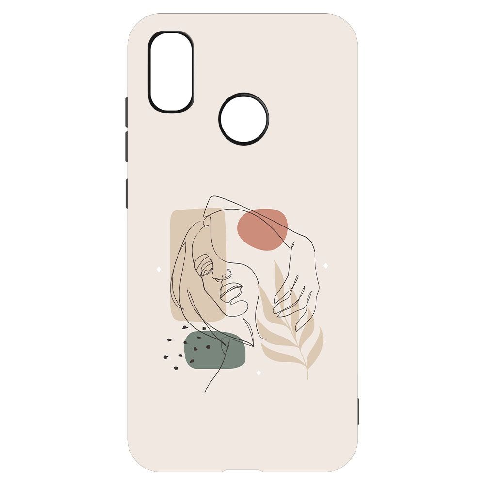

Чехол-накладка Krutoff Soft Case Грациозность для Xiaomi Mi 8 черный