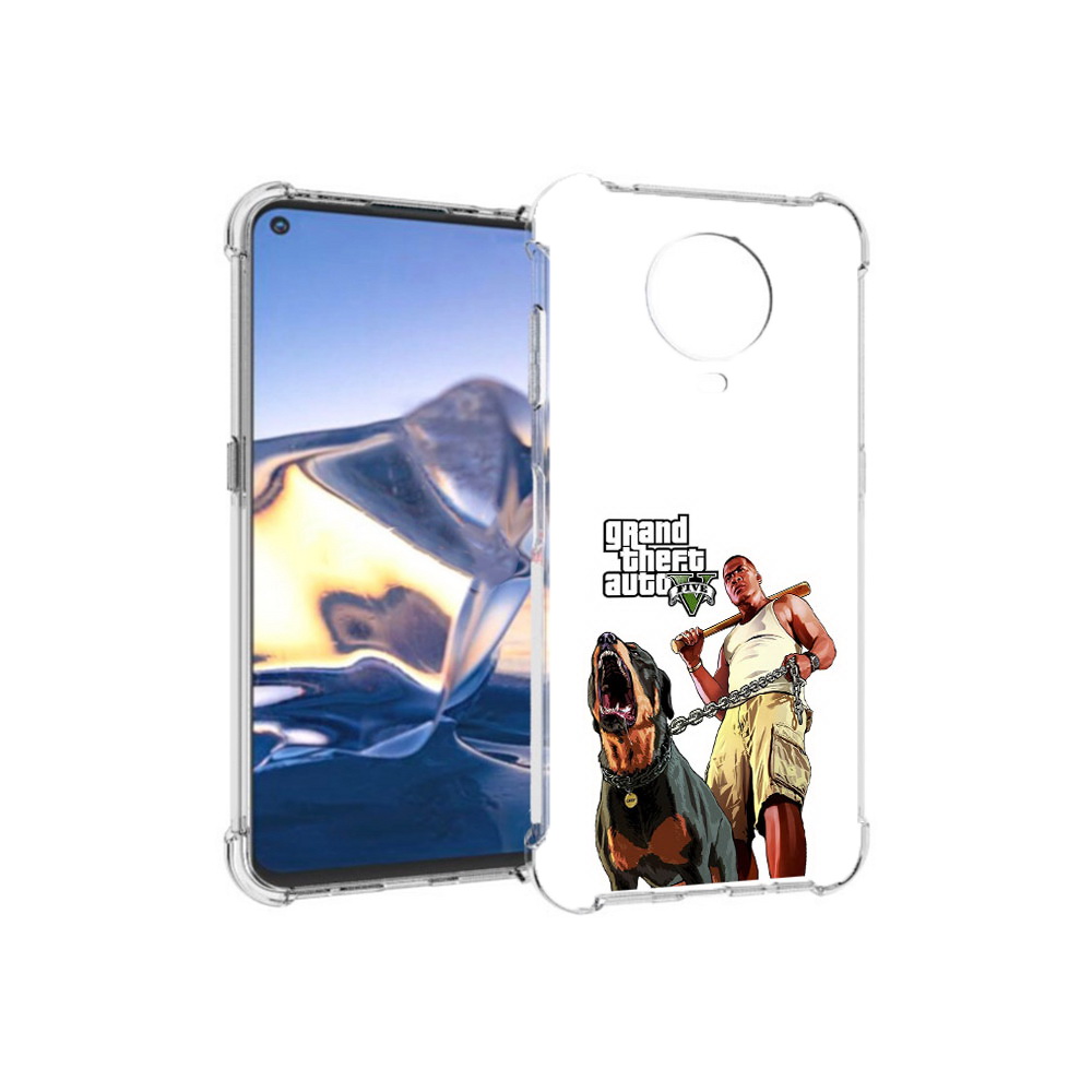 

Чехол MyPads Tocco для Nokia G10 GTA грозная собака (PT171673.98.18), Tocco