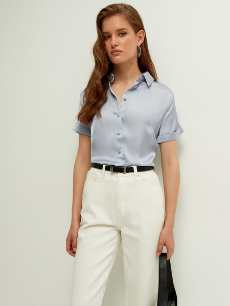 

Блуза женская ZARINA 2367121301 голубая XL, 2367121301