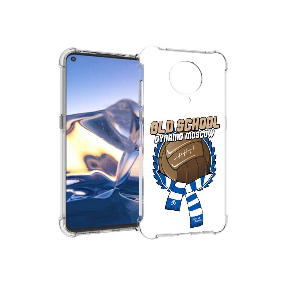 

Чехол MyPads Tocco для Nokia G10 ФК Динамо олд скул (PT171673.98.176), Tocco
