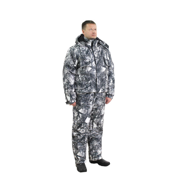 фото Зимний костюм для охоты хантер «белый лес» nobrand