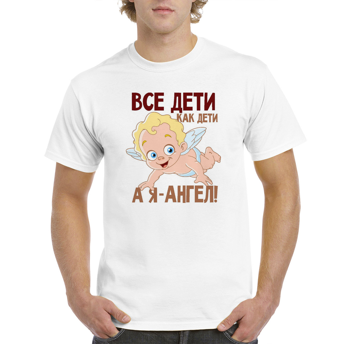 

Футболка унисекс CoolPodarok 48M04367 белая 48 RU, Белый, 48M04367