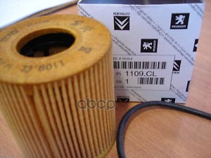 фото Фильтр масляный citroen c3/c4/c5, peugeot 207/308 peugeot-citroen арт. 1109cl