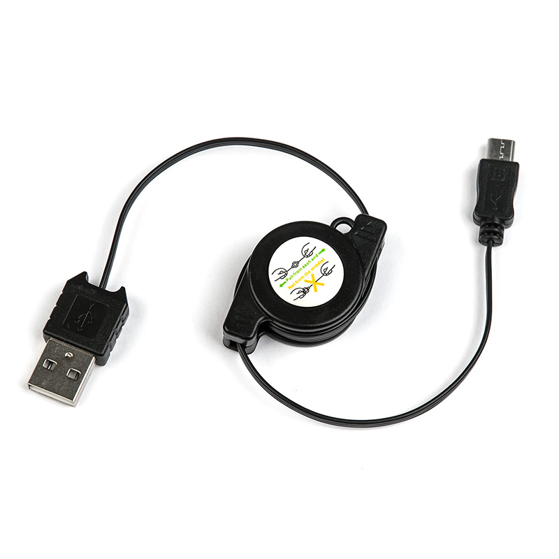 Кабель USB Am-microB Dialog CU-0308X/ рулетка - 0.8 метра HC-A5608