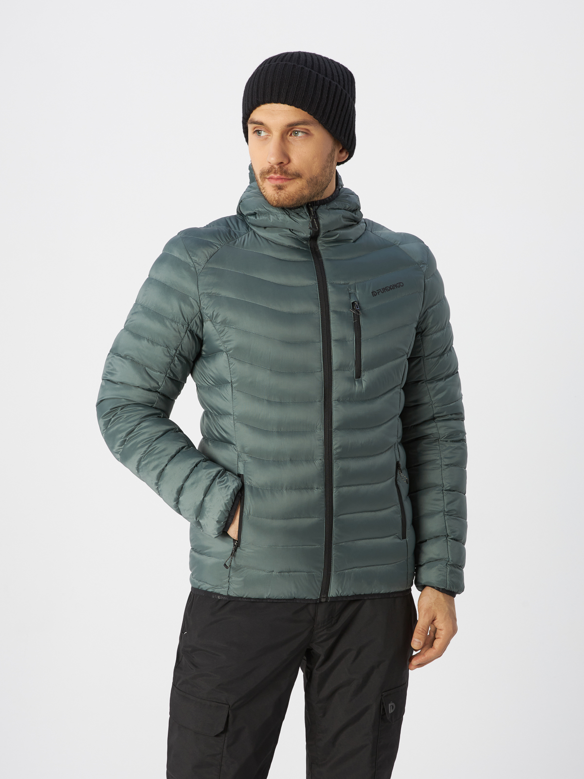 Куртка Fundango для мужчин, размер S, 1QZ113_570, серая, металлик