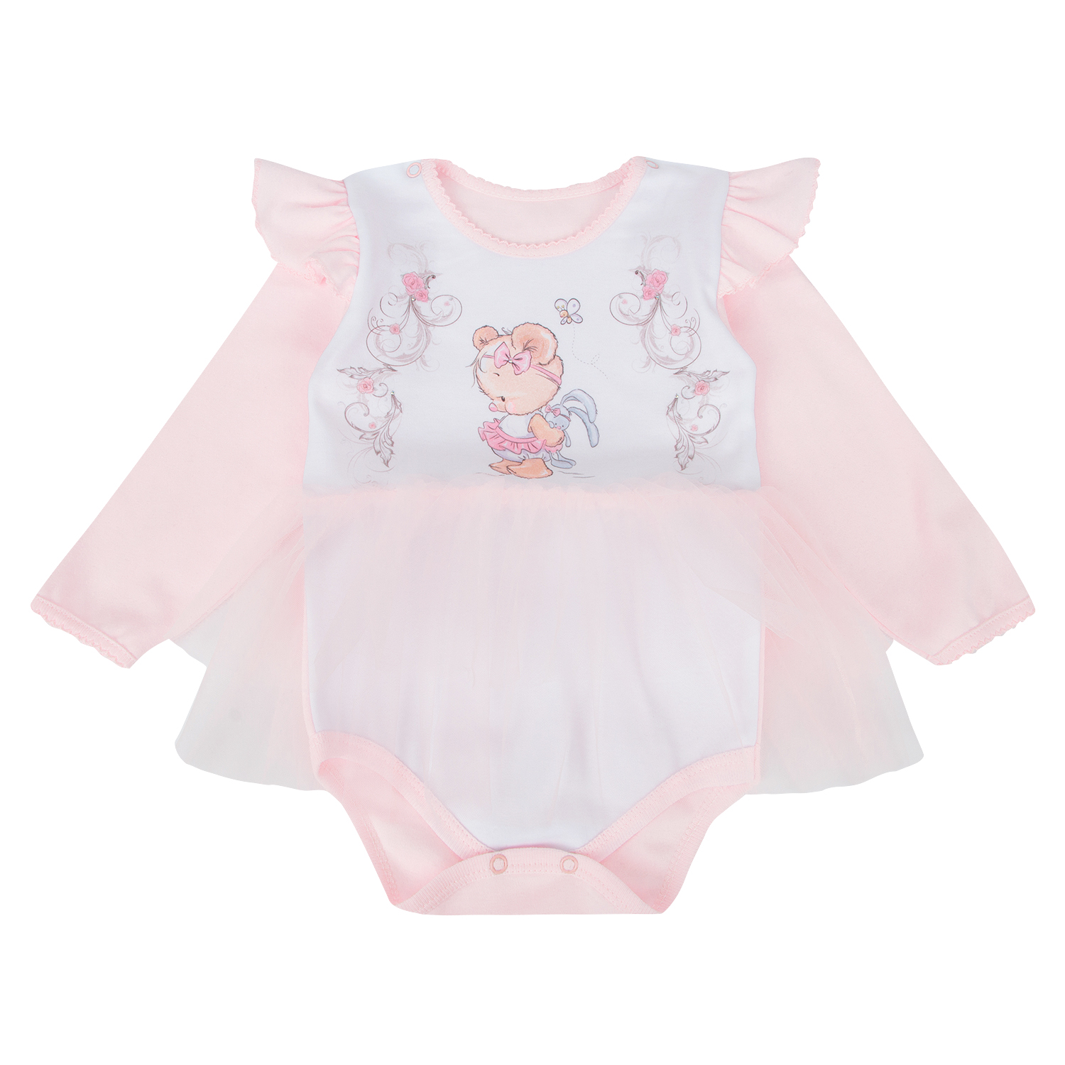 

Боди Clariss розовый р.68, GL000995539