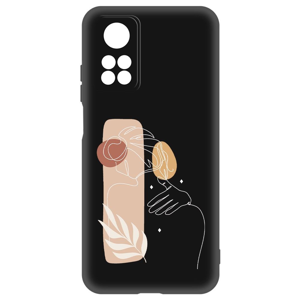 

Чехол-накладка Krutoff Soft Case Нежность для Xiaomi Mi 10T Pro черный