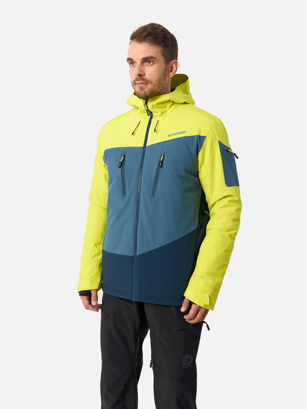 Куртка Fundango для мужчин, горнолыжная, размер XXL, 1QAD102, мультицвет
