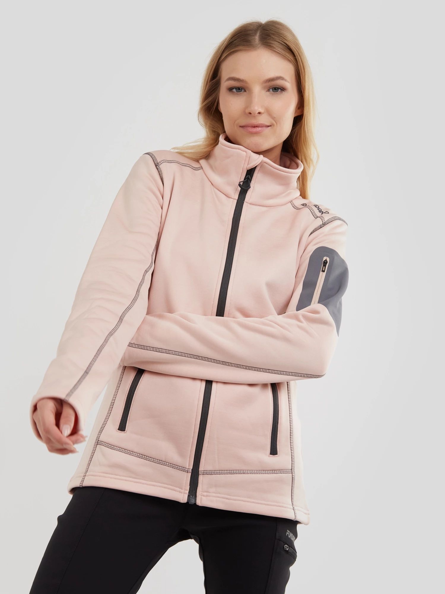 Куртка Fundango для женщин, софтшелл, размер S, 2MAD105, розовая