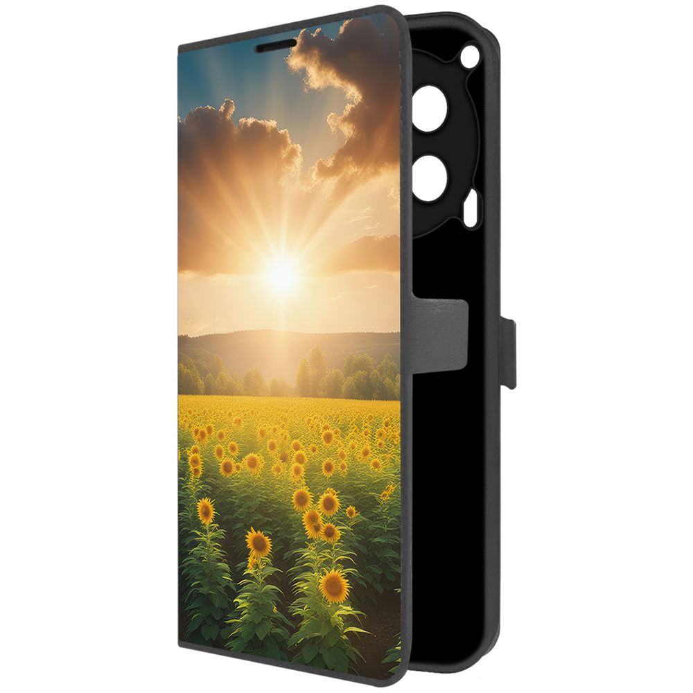 

Чехол Krutoff для Tecno Camon 30 Солнечно, Черный