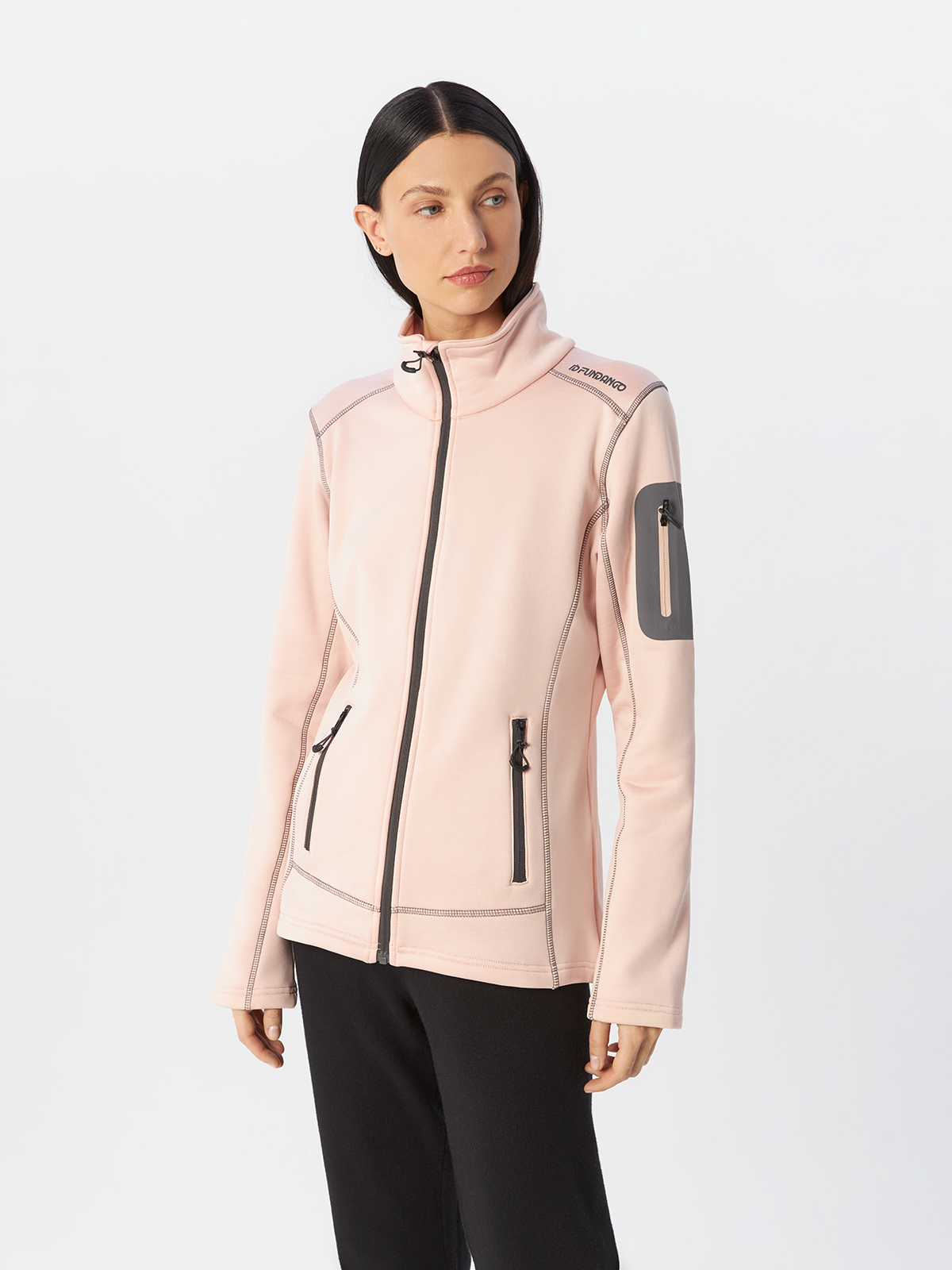 Куртка Fundango для женщин, софтшелл, размер L, 2MAD105, розовая