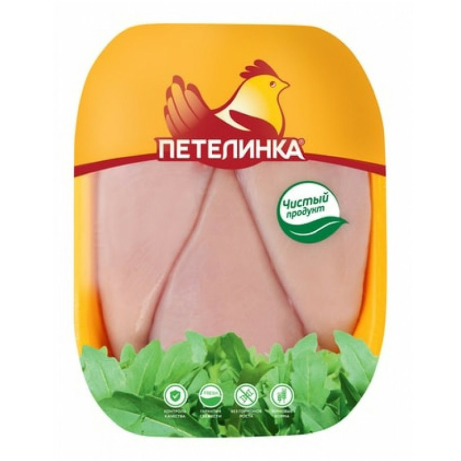 

Филе цыпленка-бройлера без кожи Петелинка охлажденное +-1 кг