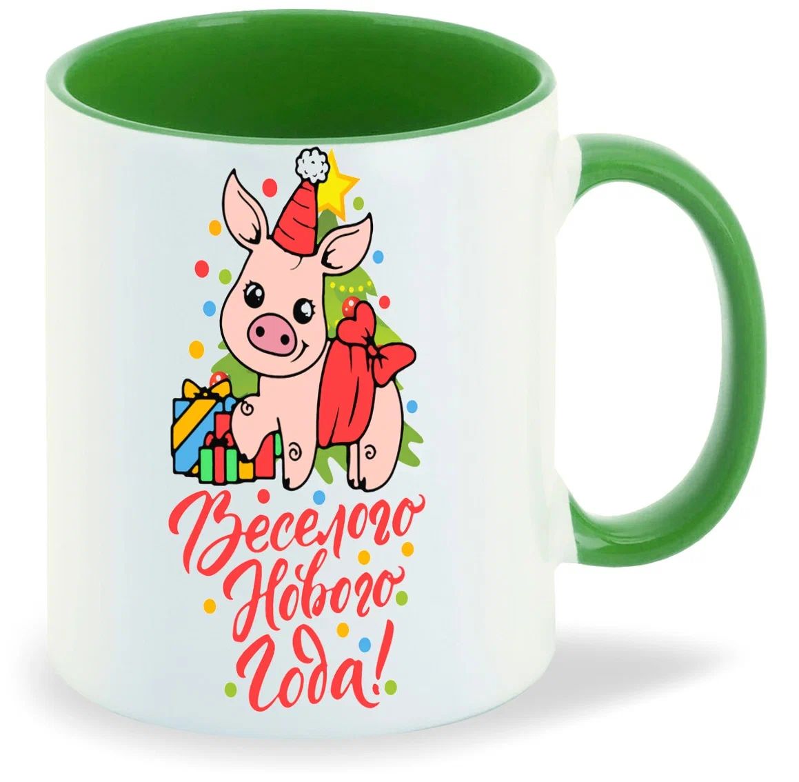 

Кружка CoolPodarok Новый год.Весёлого нового года