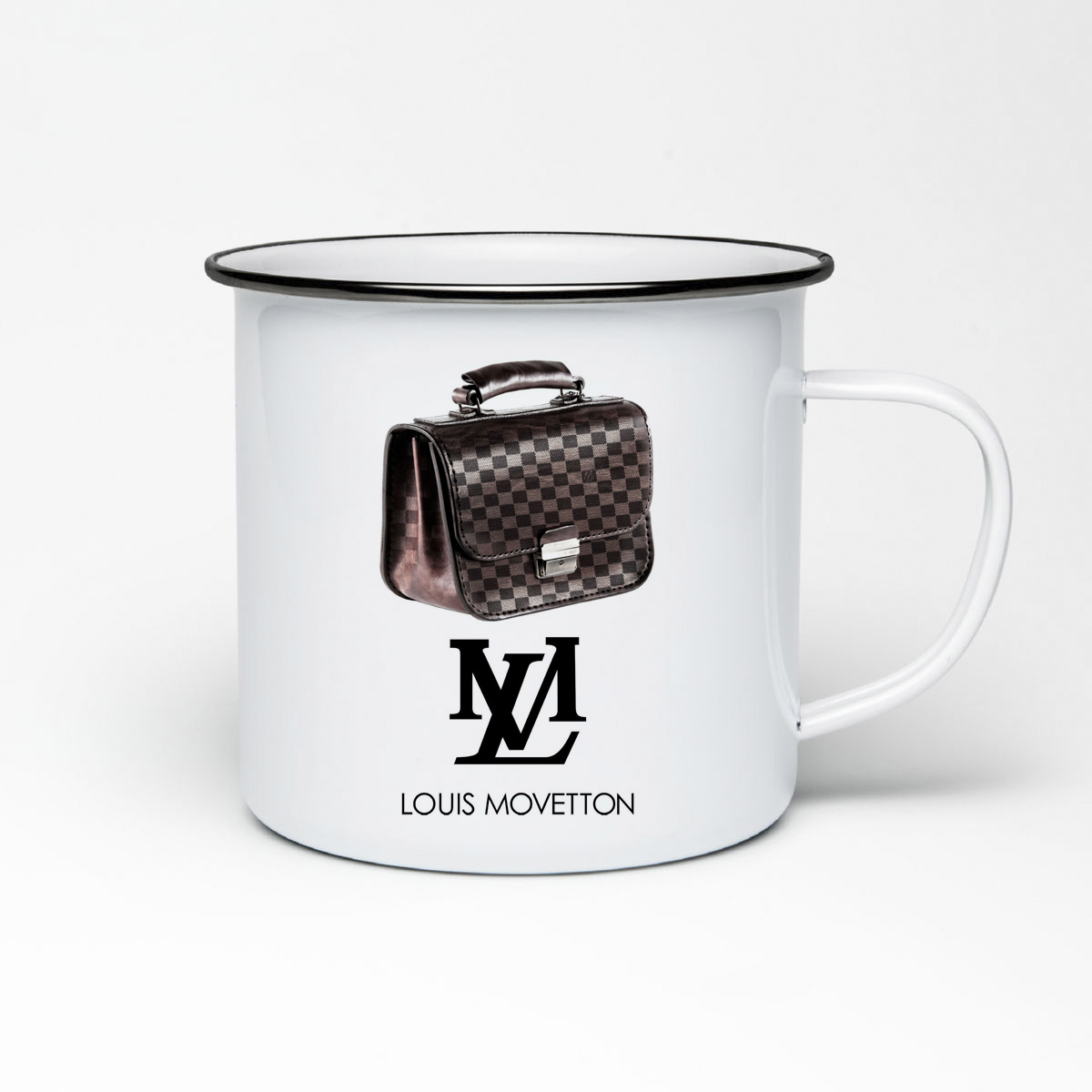 

Кружка металлическая CoolPodarok Louis Movetton