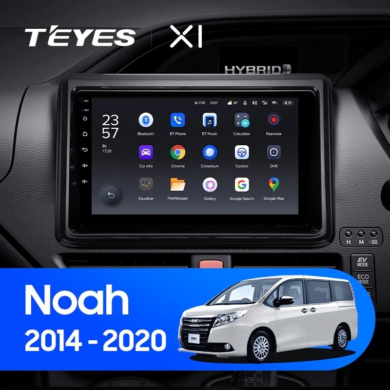 Штатная магнитола Teyes X1 4G 232 Toyota Noah R80 2014-2020 2630000₽