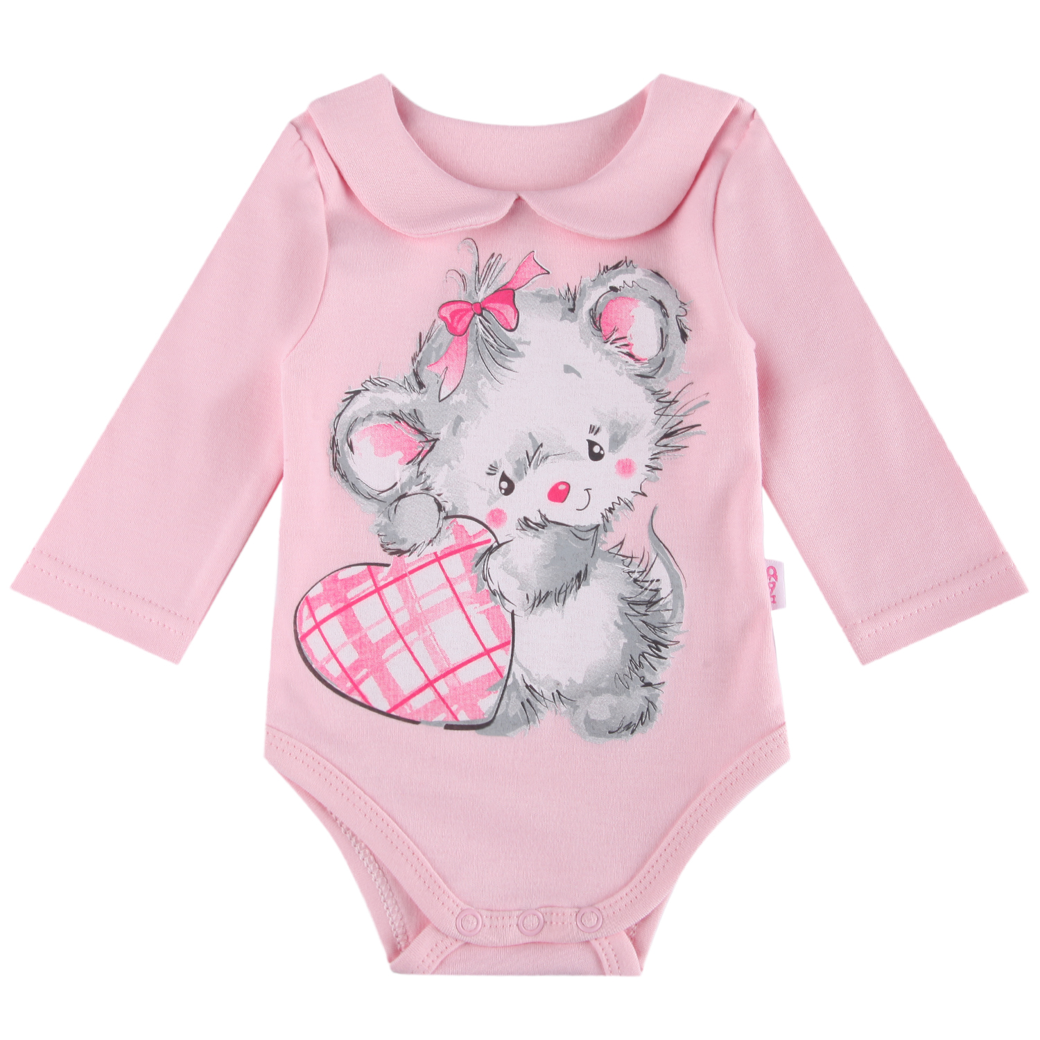 

Боди Aga розовый р.80, GL000815357