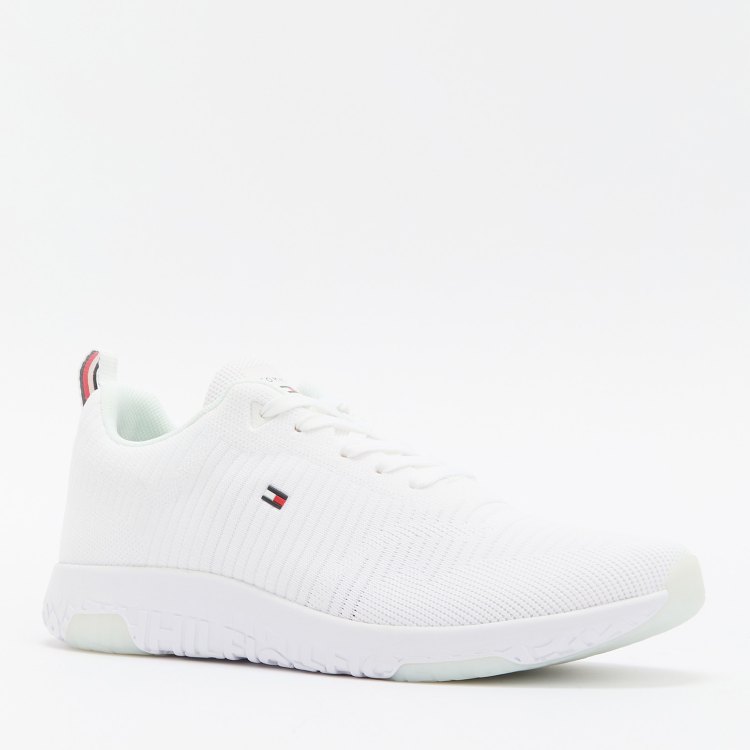 

Кроссовки мужские Tommy Hilfiger FM0FM02838 белые 43 EU, Белый, FM0FM02838