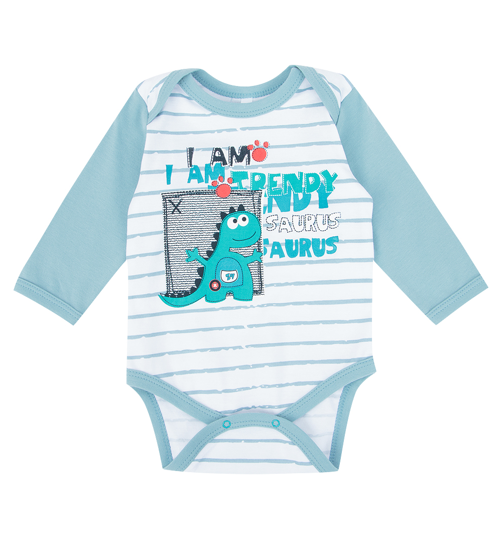 

Боди Leader Kids Дино серый р.86, GL000746037