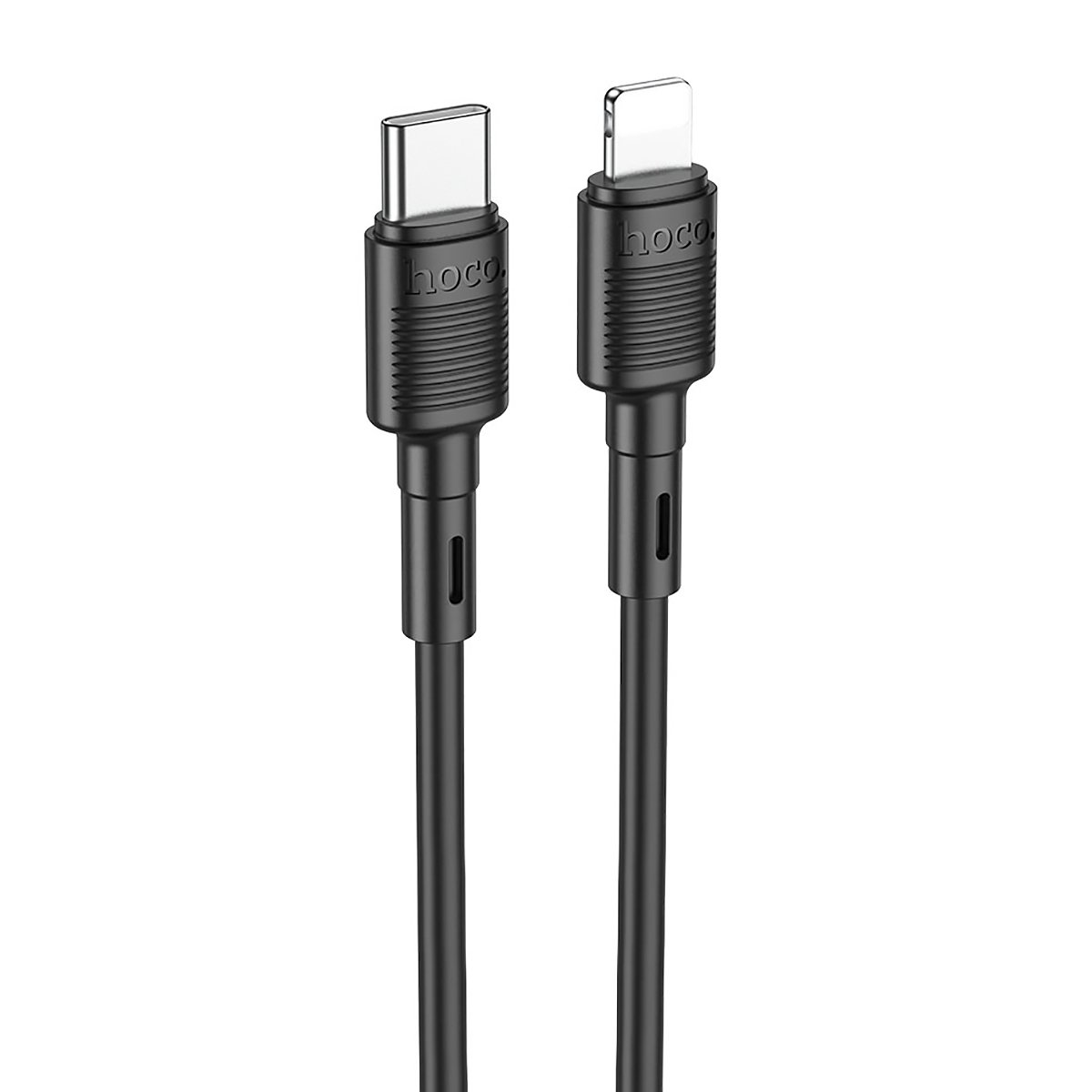 

Кабель 30-pin Apple, Lightning-USB Type-C Hoco 215738 1 м черный, 215738