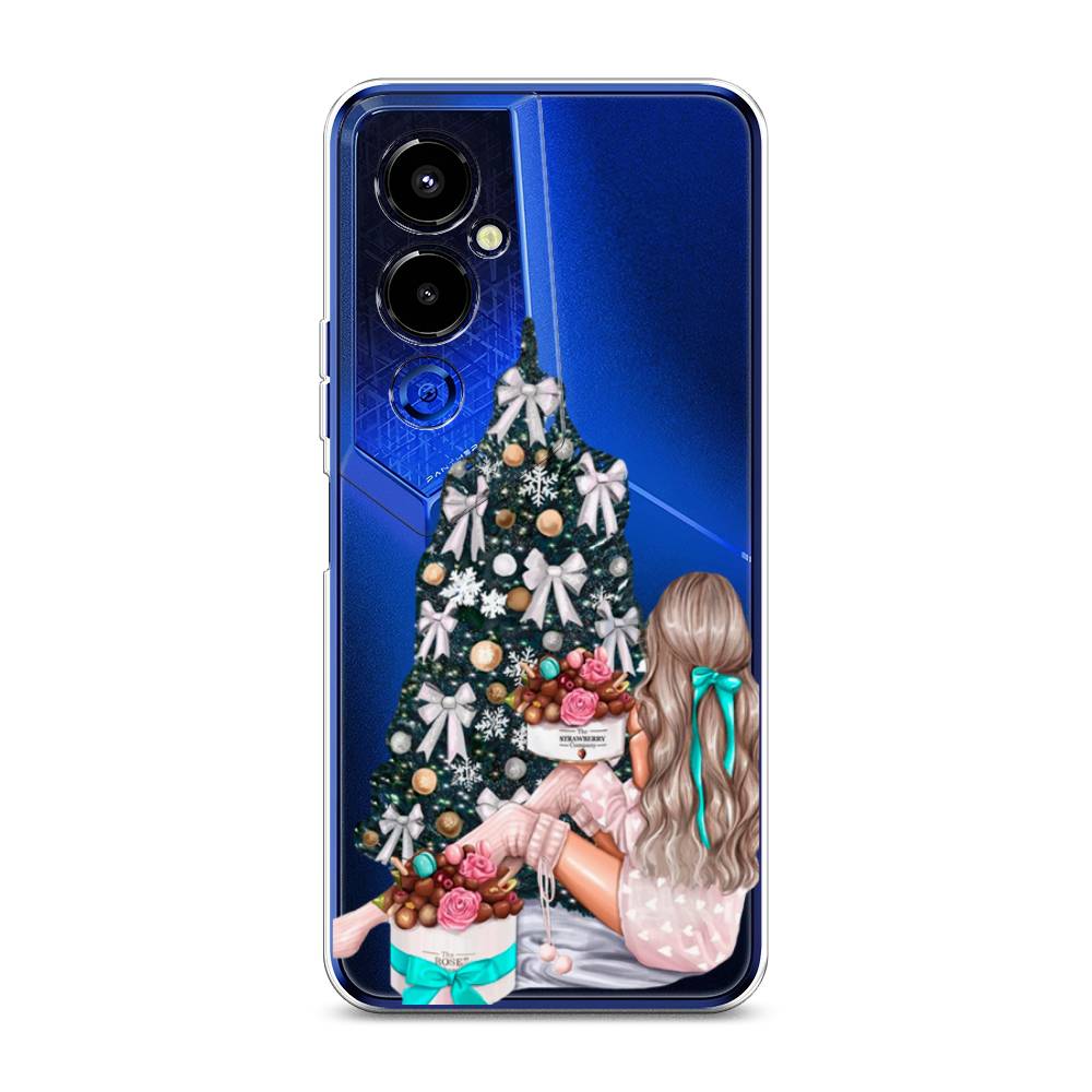 

Чехол для Tecno Pova 4 Pro "New Year", Зеленый;бежевый;голубой, 302650-5