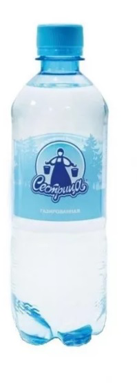 

Вода питьевая Сестрица газированная 0,5 л