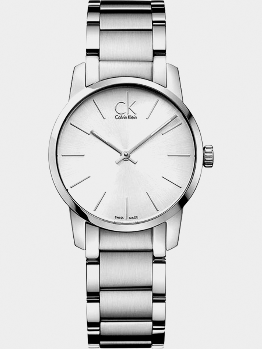 Наручные часы женские Calvin Klein K2G23126 серебристые