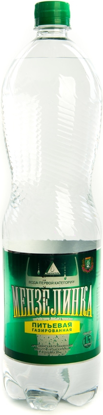

Вода Мензелинка газированная 1,5 л